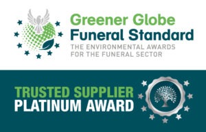 Greener Globe Funeral Standard Platinum Trusted Supplier logo